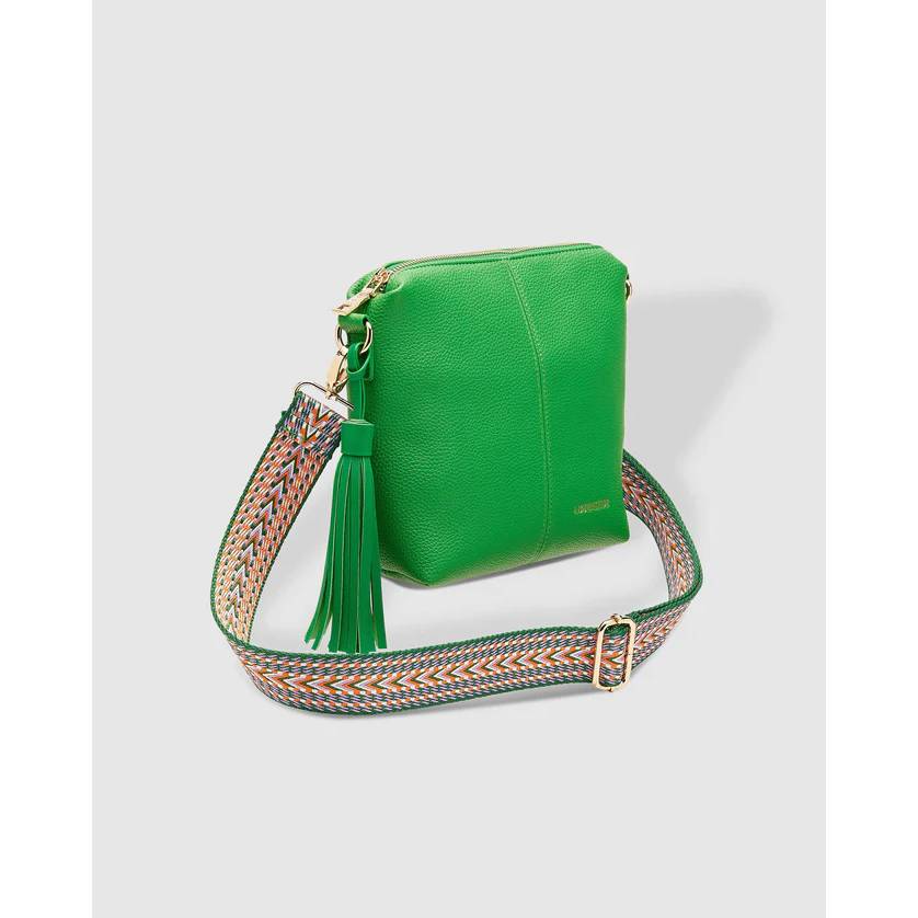 Green hot sale crossbody bag