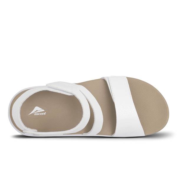 Ascent Groove Sandal White