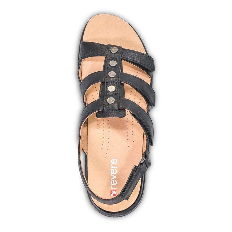 REVERE-SANDALS - TOLEDO-BLACK