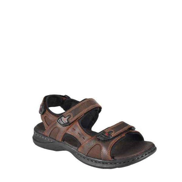 Walkaroo Men Sandals - WG5458 Brown – Walkaroo Footwear