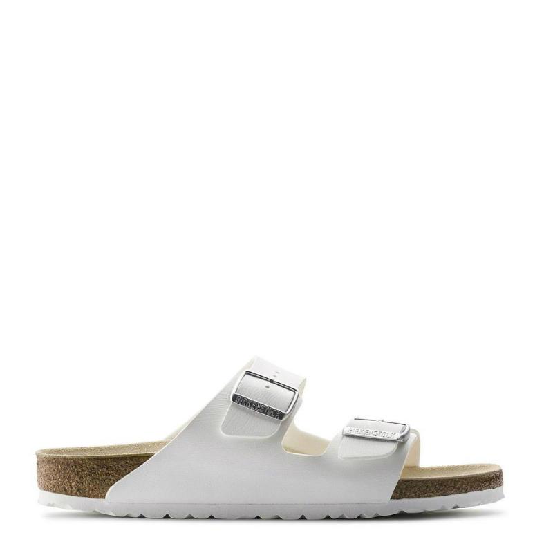 BIRKENSTOCK -SANDALS - ARIZONA WHITE BF NARROW FIT