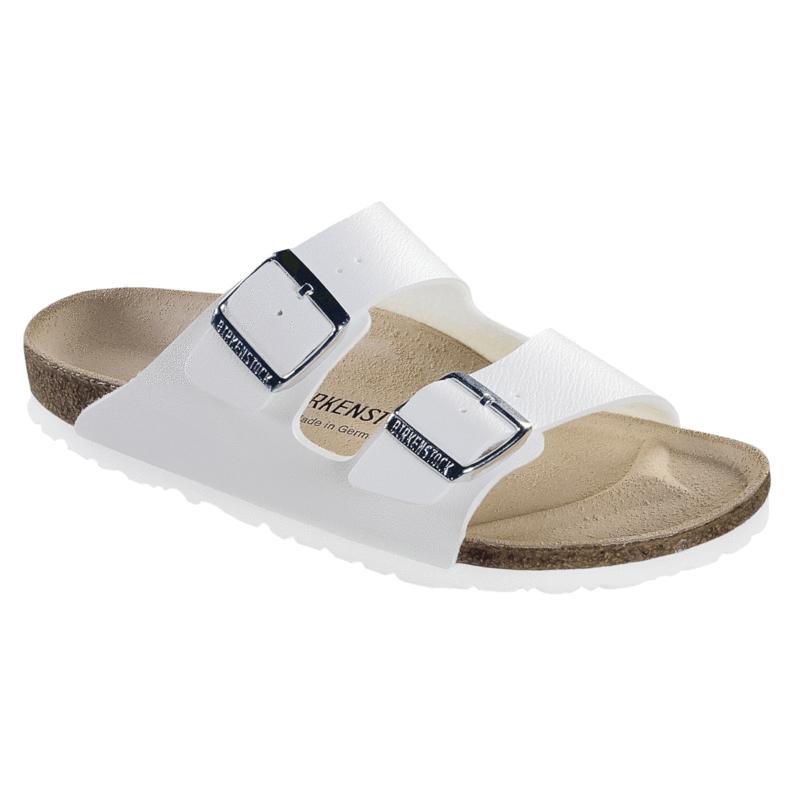 BIRKENSTOCK -SANDALS - ARIZONA WHITE BF NARROW FIT